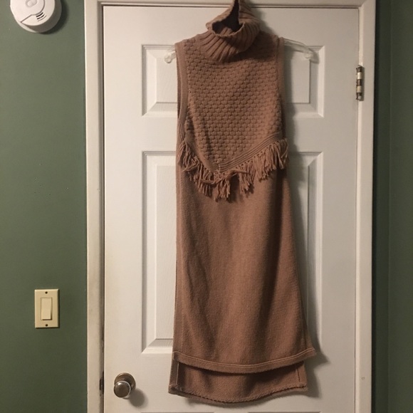 Anthropologie Nomad Morgan Carper Vesper Neutral Turtleneck Tunic - Picture 6 of 10